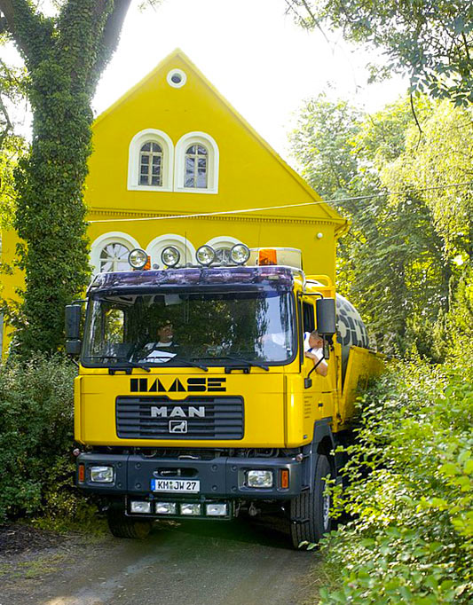 Einbau Haase-Erdtank Einbau Haase-Erdtank