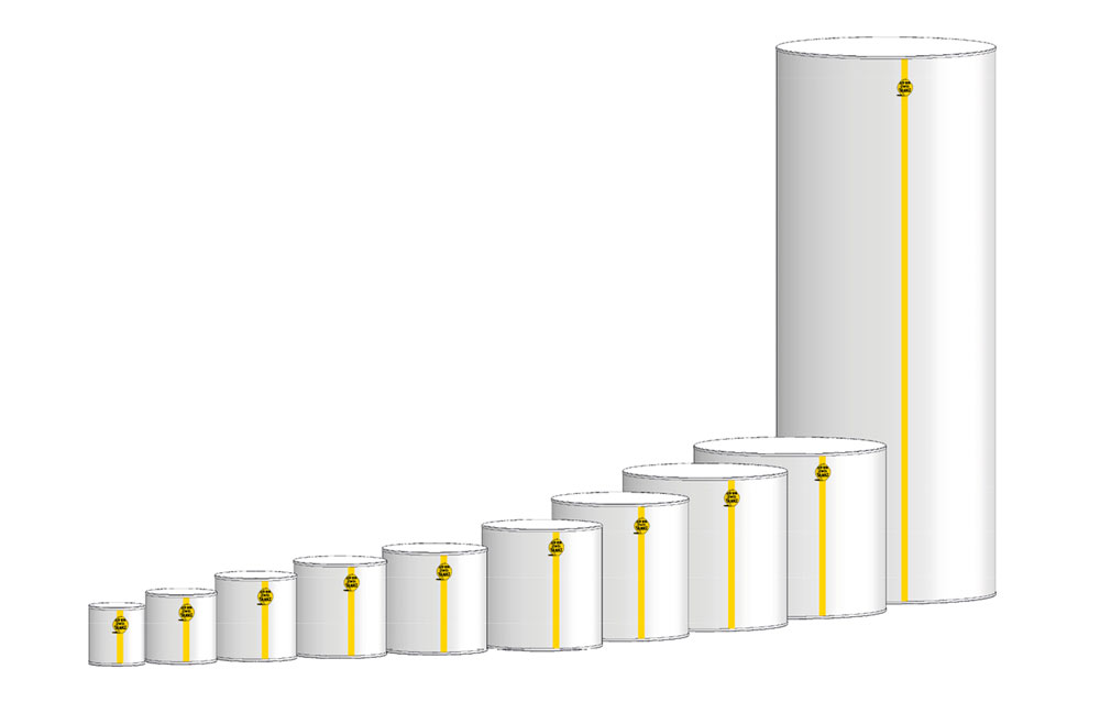 Speichergröße Haase-Wärmespeicher